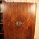Asymmetrical art deco rosewood veneer cabinet