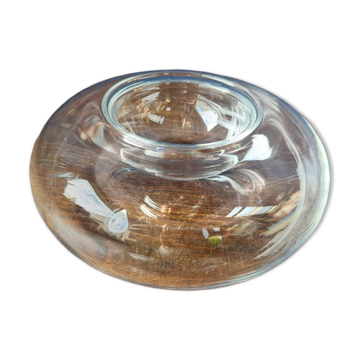 Baccarat crystal caviar bowl. 1990s.
