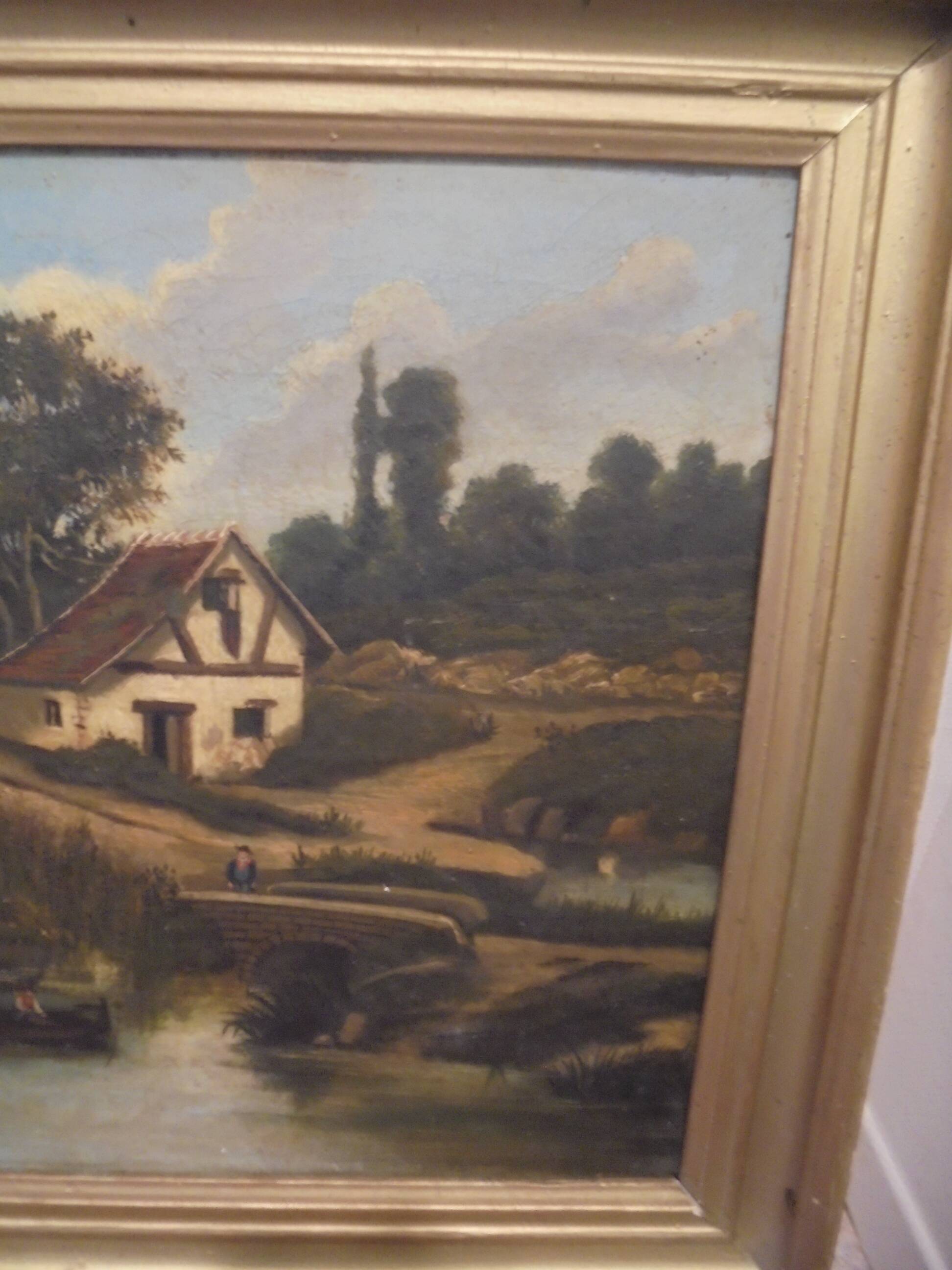 oil on canvas, landscape