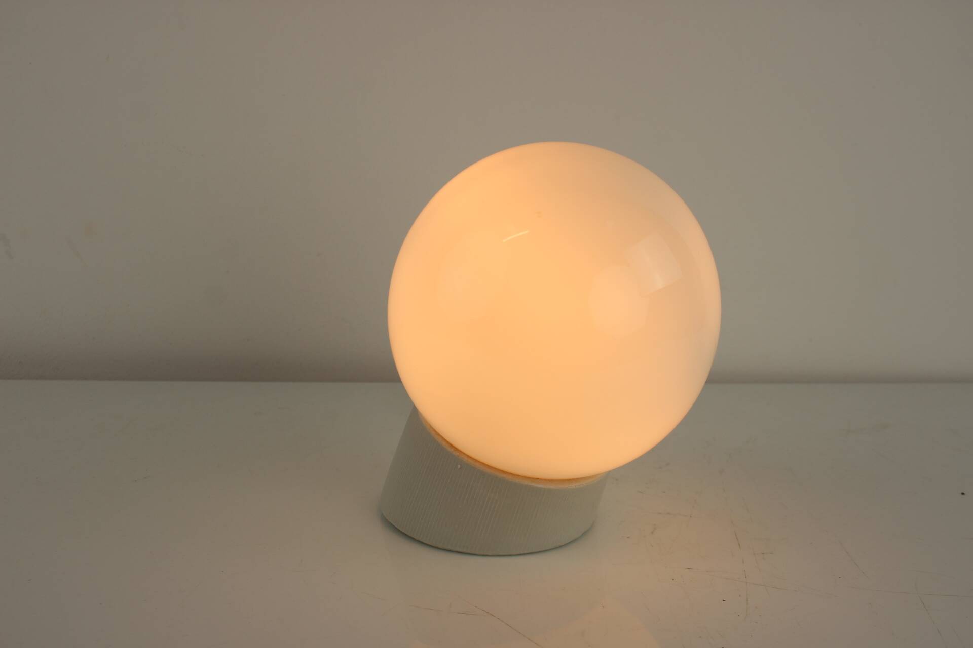Mid-Century Outdoor Porcelain Lamp, 1950's