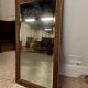 Vintage wooden wall mirror
