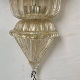 Vintage Murano glass wall lamp