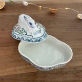 Rabbit porcelain box