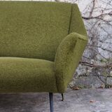 Curved sofa by Gigi Radice for Minotti, 1950