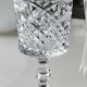 Lot 6 vintage glasses with rectangular crystal stems