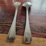 Christofle - Baptism cutlery model Boréal - in silver-plated metal