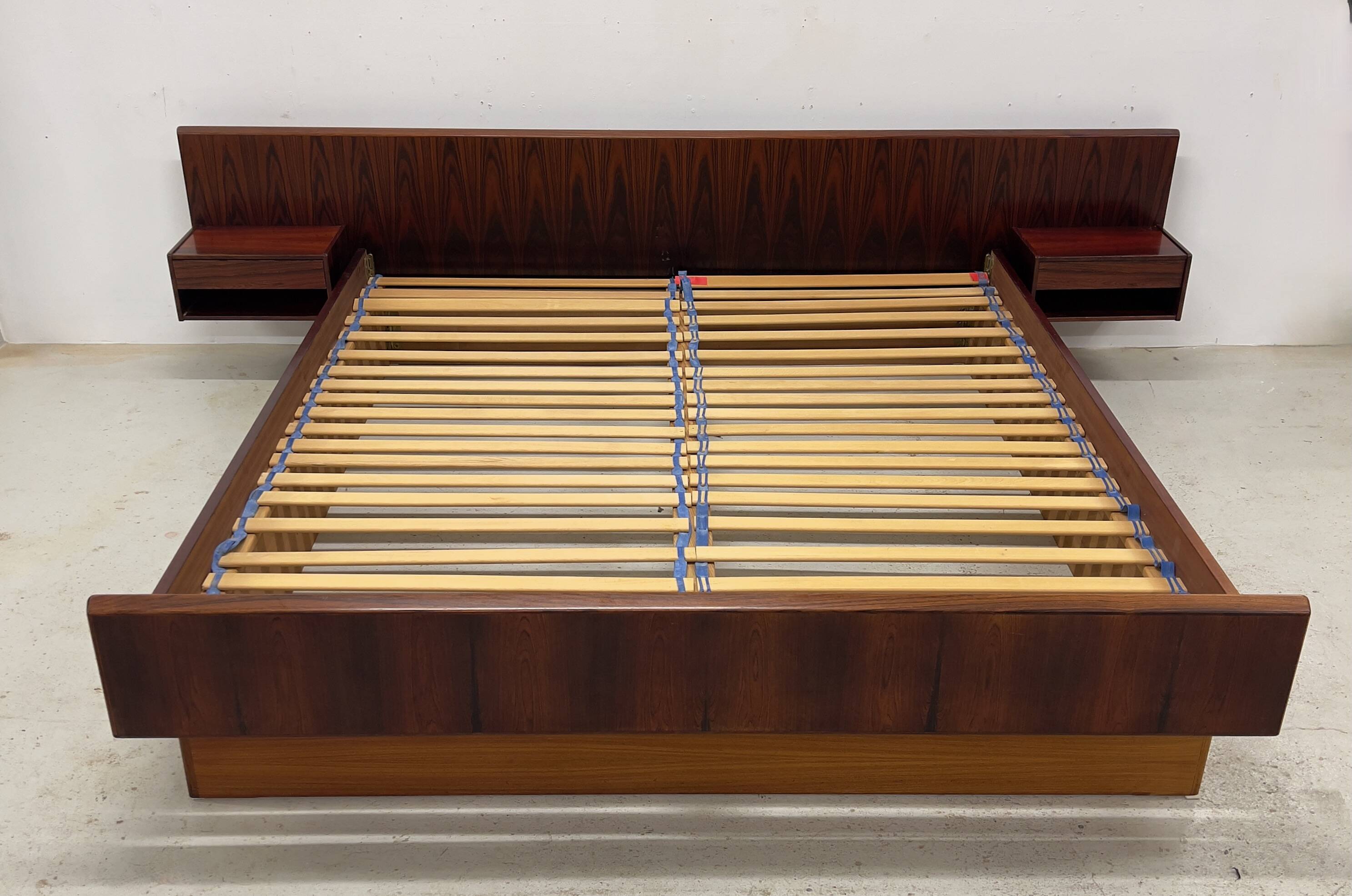 Danish Floating Bed By Sannemans Møbelfabrik.