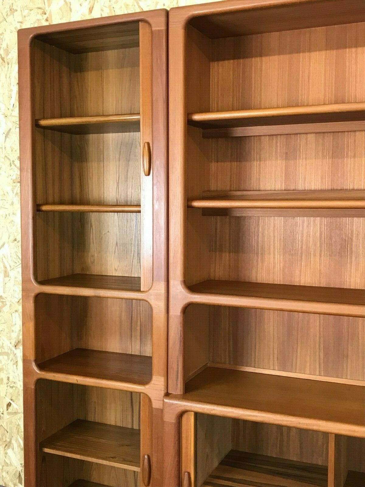 70s Dyrlund teak shelf wall unit Danish Modern Design Denmark