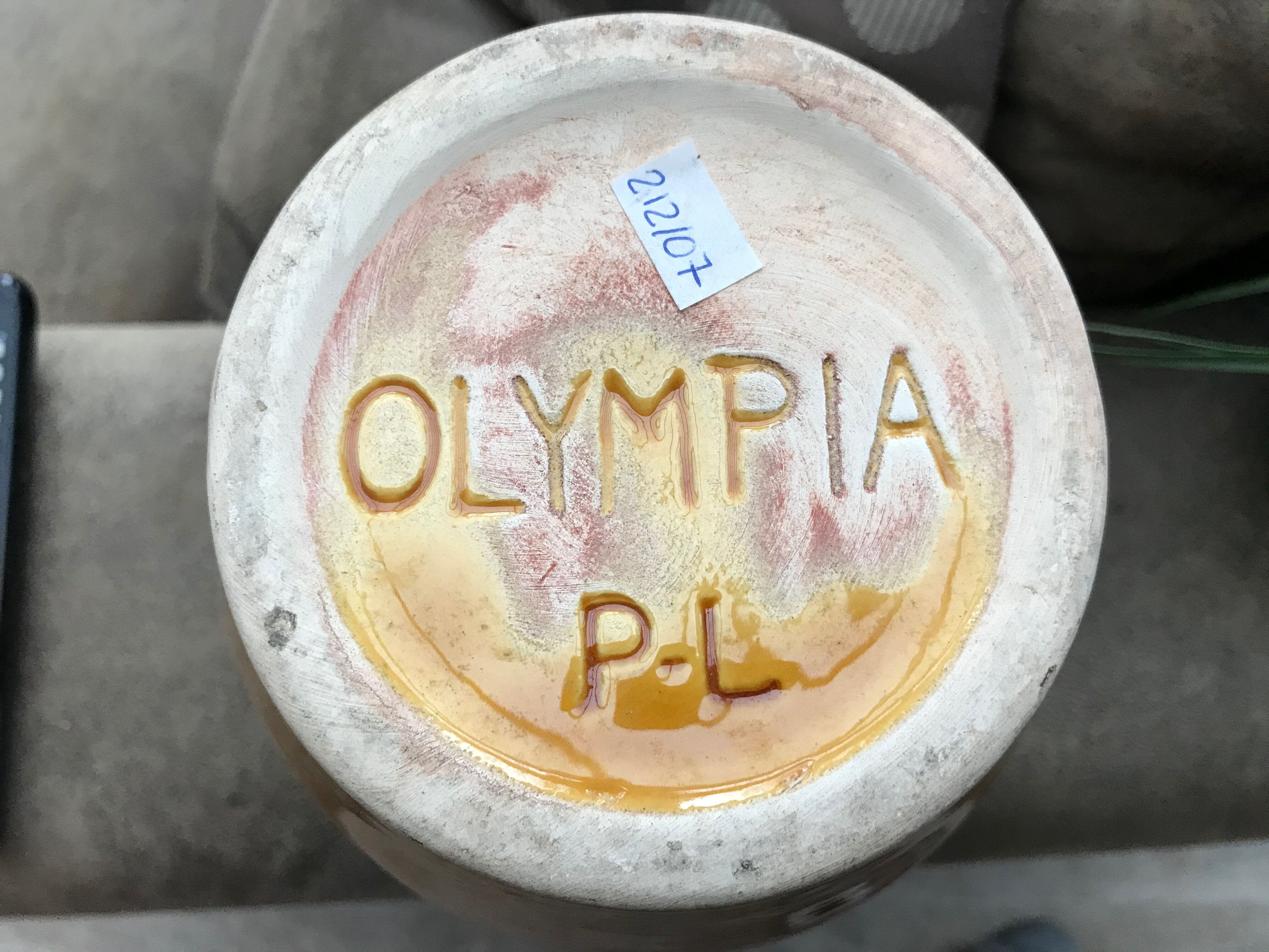 Large ceramic vase Poet laval