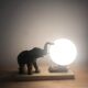 Lampe éléphant art déco