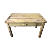 Farm coffee table, countryside.