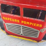Joustra fire truck made of sheet metal
