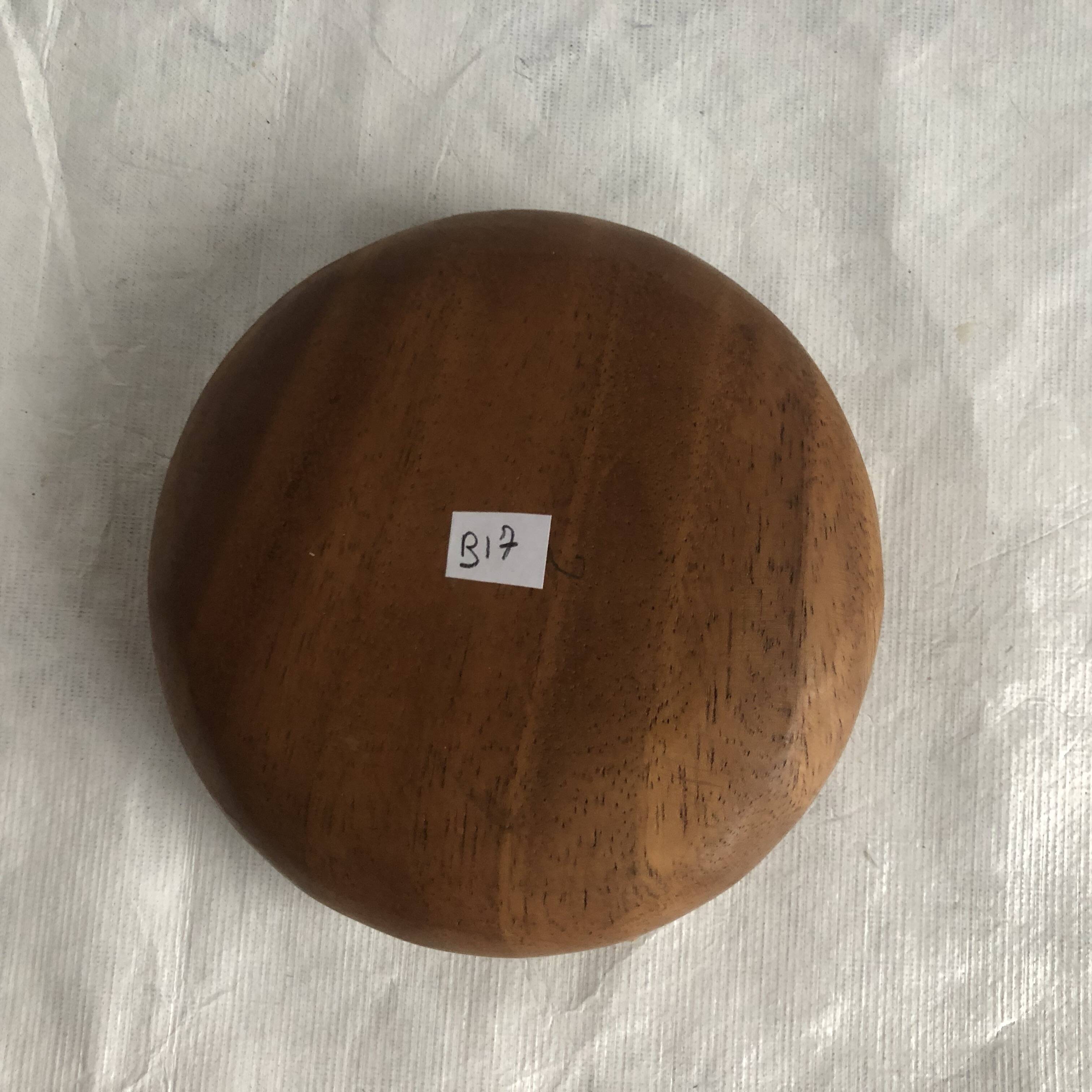 Vintage teak pocket tray