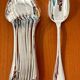 Christofle malmaison 8 person 40 piece cutlery set near new condition
