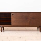 Sideboard, Skovby Møbler, Model 65, Chocolate Brown Stained Oak, Danish