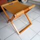 Folding stool, Rena Dumas, Pippa, Hermès