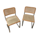 Chaises beige Cesca B32 de Marcel Breuer