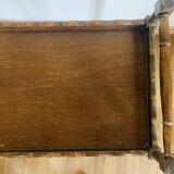 Wooden serving trolley