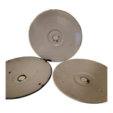 Set of 3 enameled lampshades
