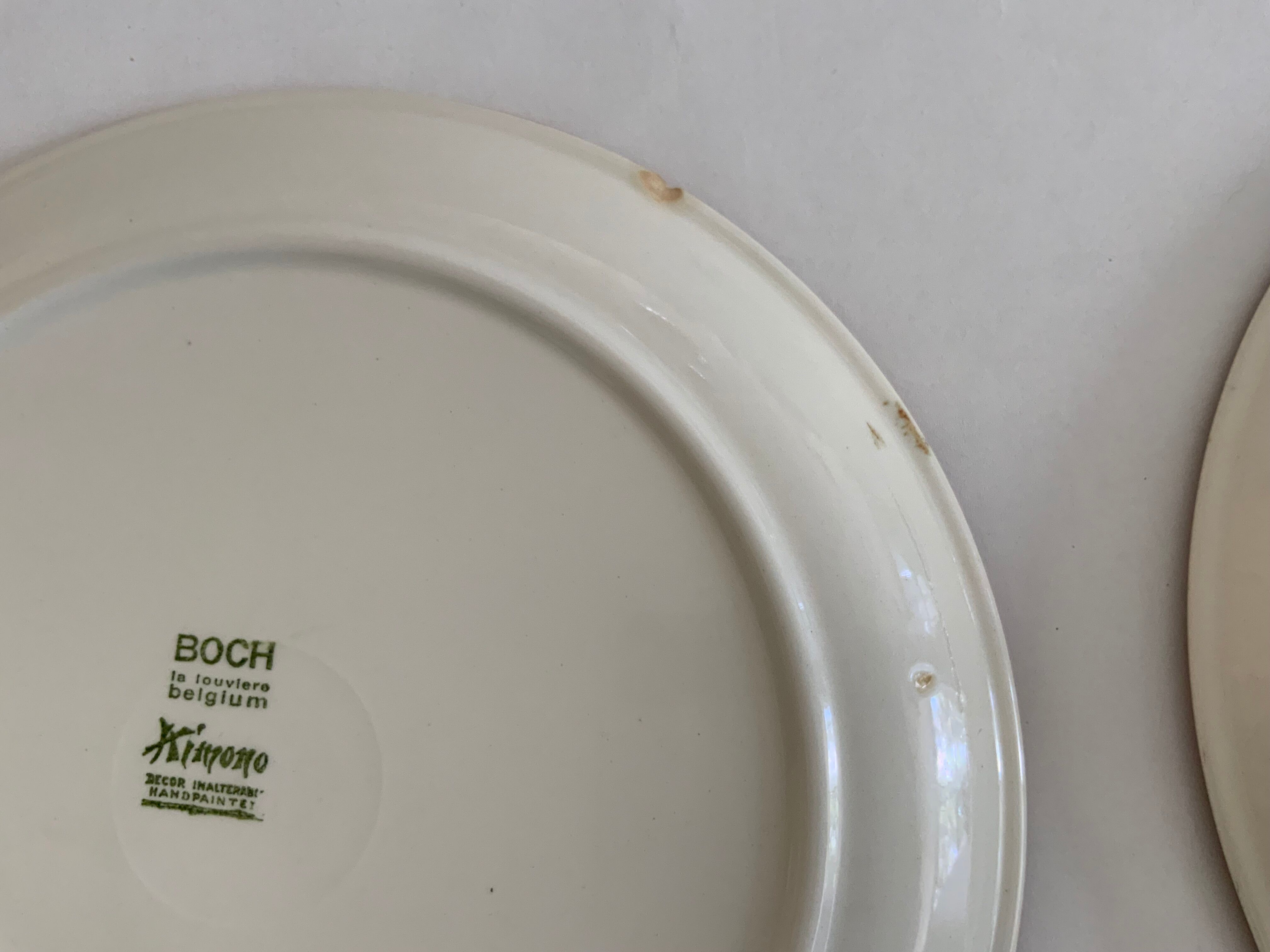 Assiettes vintage