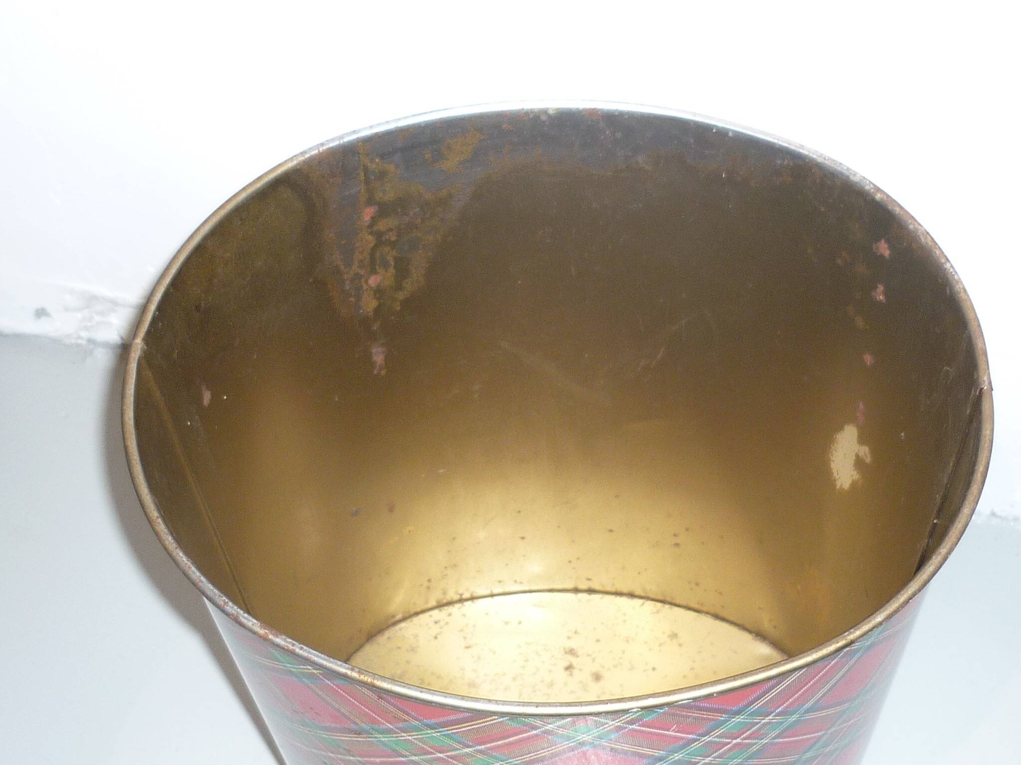 Waste paper basket signed Massilly France