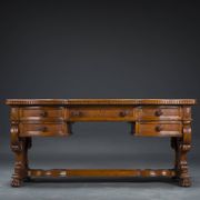 Vintage Neo-Renaissance Desk, 1920s