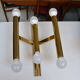Wall light from Sciolari tubes 6 fires 60s