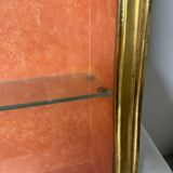 Vitrine murale de style Louis XV Rocaille Bois doré