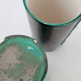 Pitcher and 6 vintage glasses 1960