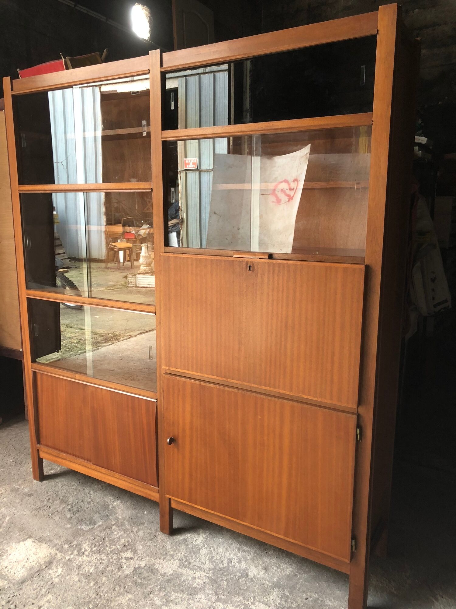 Library 50s Emile furniture Lord french vintage