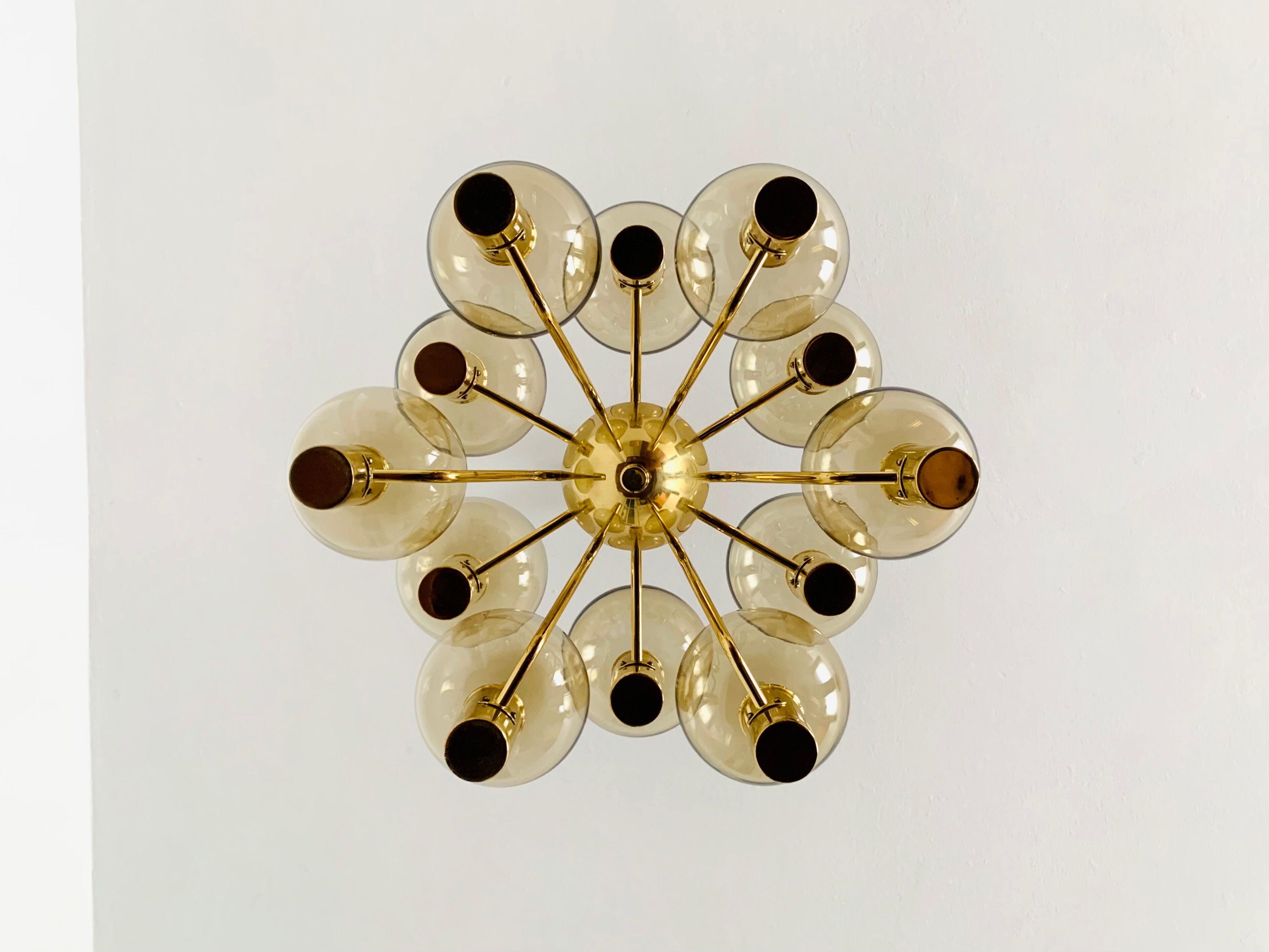 Swedish Patricia Chandelier by Hans Agne Jakobsson