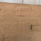 Louis Philippe mirror in mahogany 120x90cm