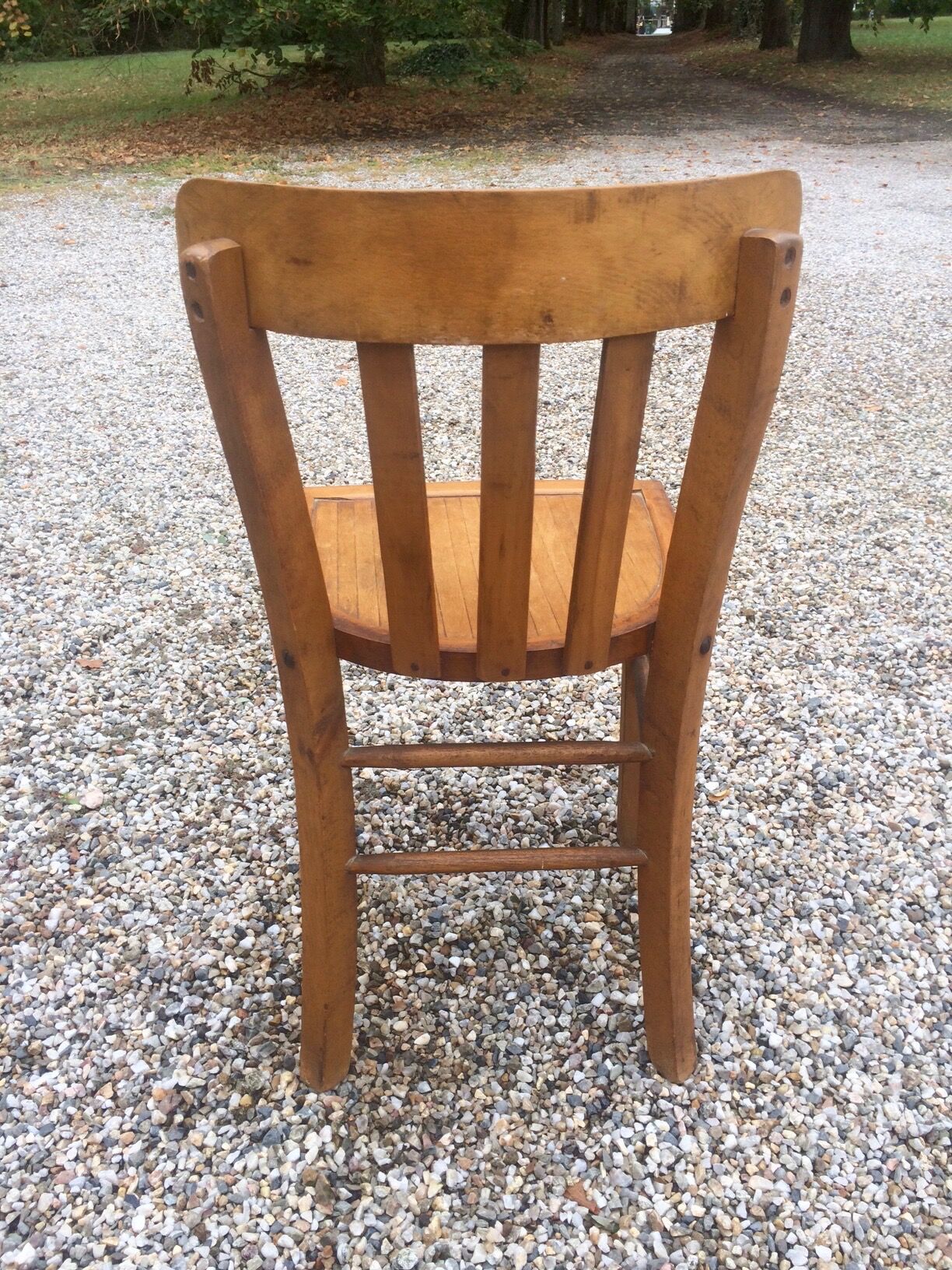 Pair of bistro chairs