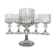 Lot de 6 verres à porto en cristal