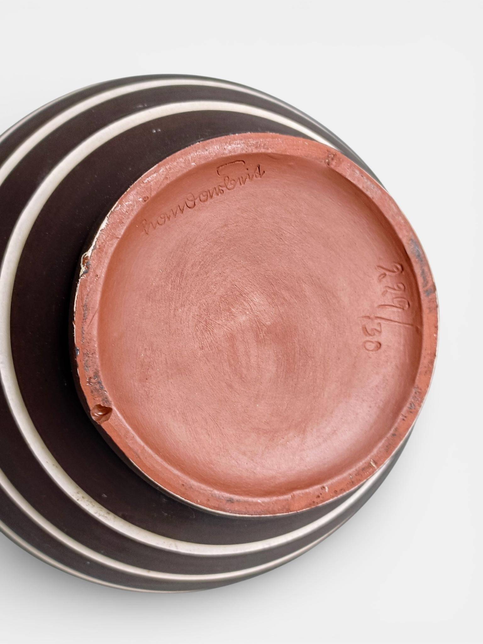 Mid-Century Modern Terracotta Pitcher by AKRU, West Germany, 1950s