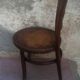 Chaise enfant ancienne en bois courbé
