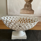 Old white porcelain fruit cup