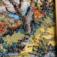 Vintage canvas tapestry