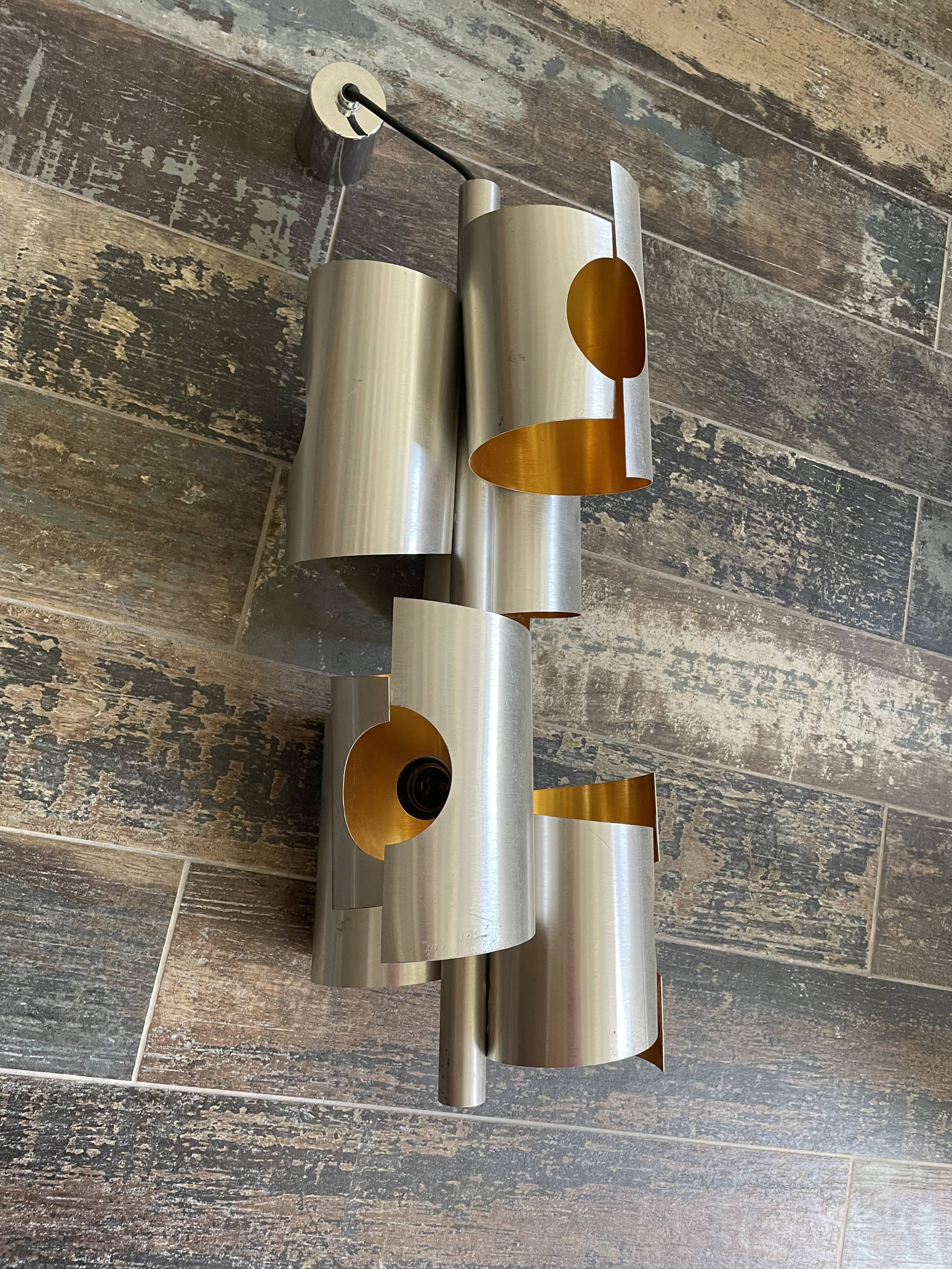 Vintage chandelier 70' space age