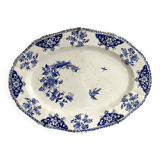 Large antique decorative Gien platter