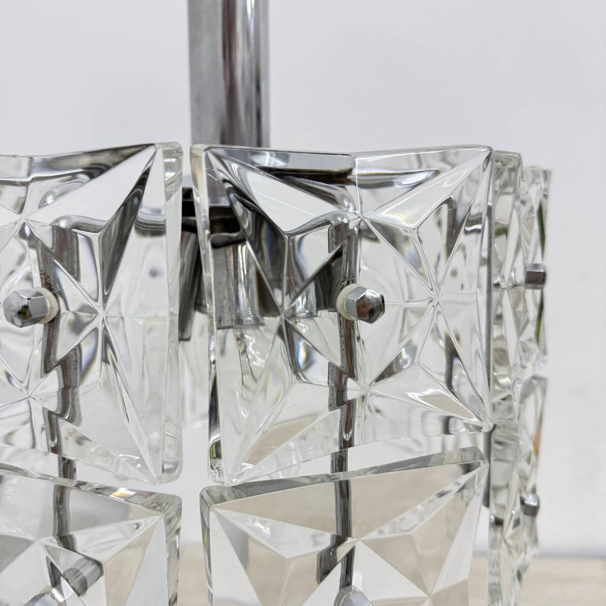 Mid-century design Kinkeldey hanging lamp, 1970s