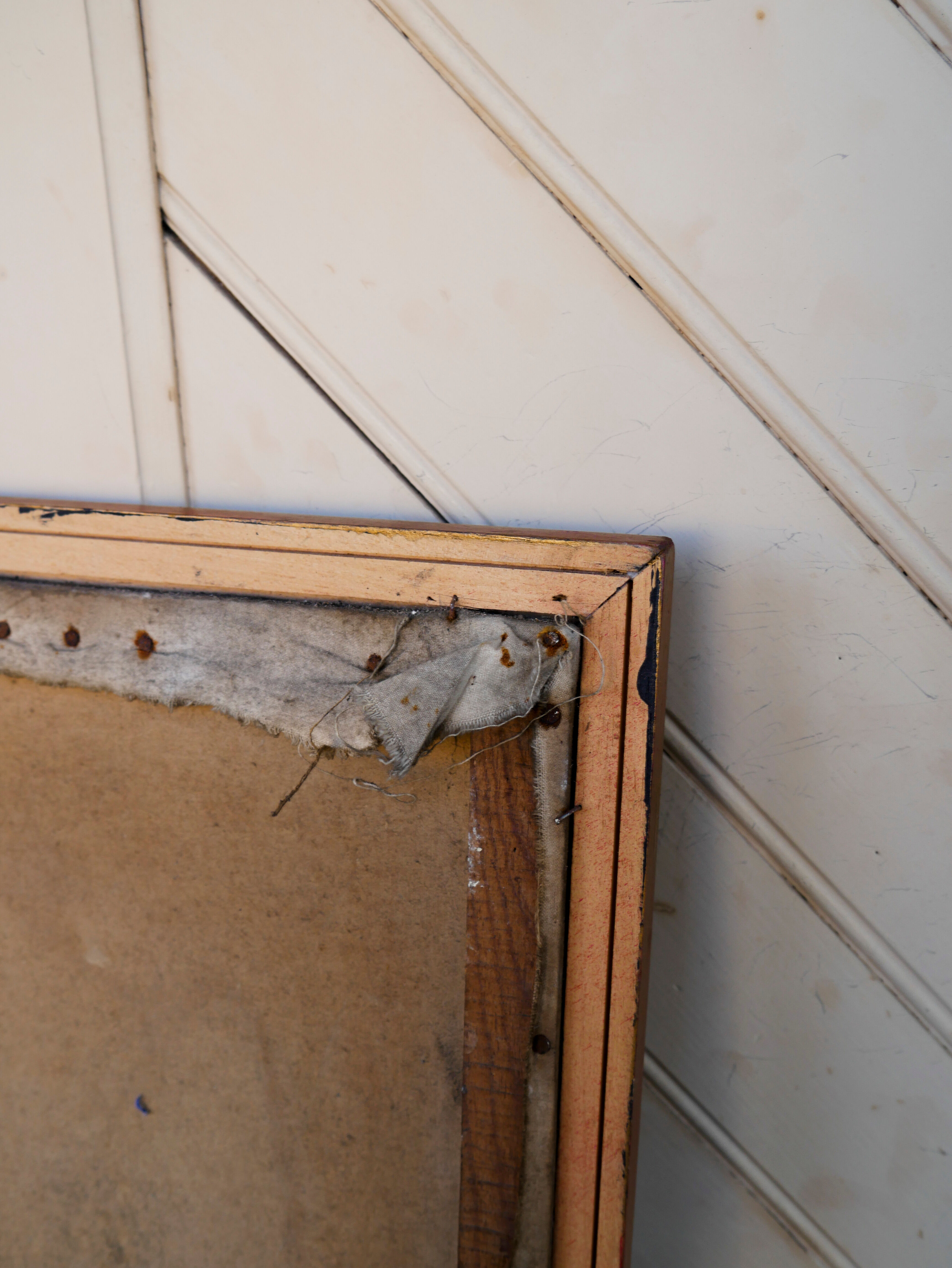 Oil on canvas portrait