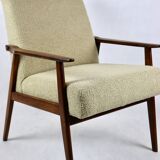 Fauteuil Boucle Beige, 1970s