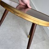 Vintage side table / plant stand with a formica top