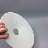 White opaline lampshade