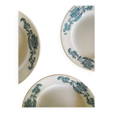 6 flat plates iron earth Lutetia Longchamp