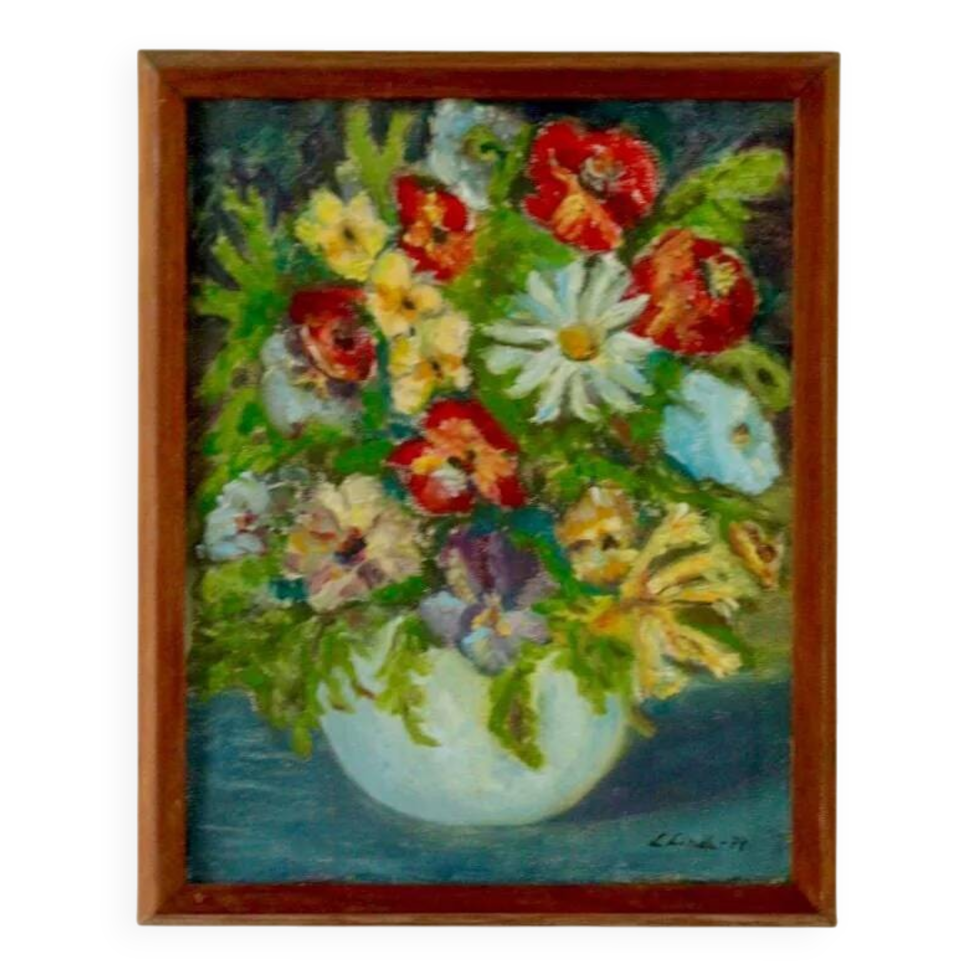 "Vibrant Bouquet 79" by Lilian Lindh - Vintage