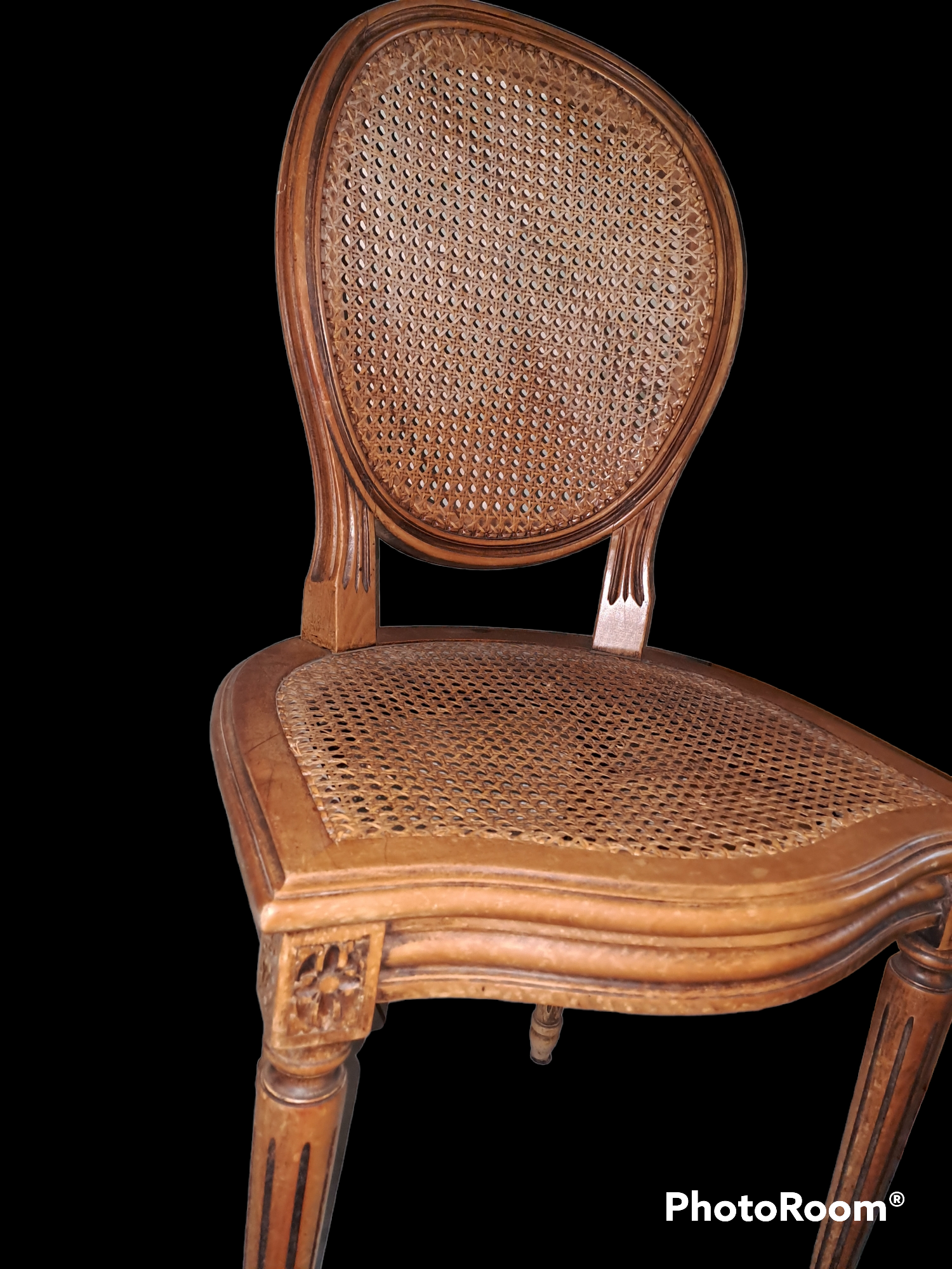 2 chairs from the Louis XVI period