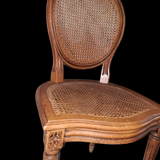 2 chairs from the Louis XVI period