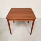 Table danoise en teck Hundevad, 1960